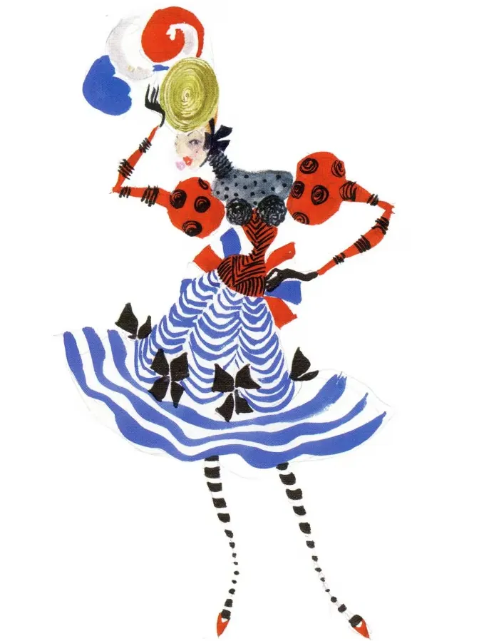 National Museum of Singapore Exhibition 2009 - Blue Dress