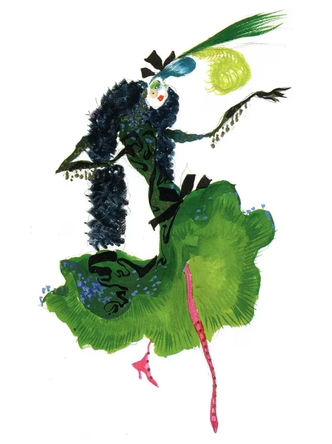 National Museum of Singapore Exhibition 2009 - Green Dress