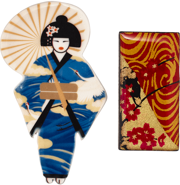 Geisha Girl & Domino